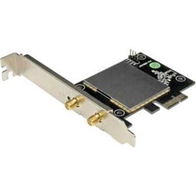 StarTech.com AC600 Wireless-AC Network Adapter - 802.11ac, PCI Express - Dual Band 2.4GHz and 5GHz Wireless Network Card StarTech.com AC600 Wireless-AC Network Adapter - 802.11ac, PCI Express - Dual Band 2.4GHz and 5GHz Wireless Network Card